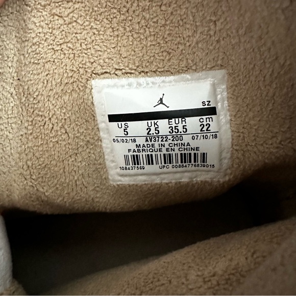 Nike Air Jordan 1 Jester XX Utility Pack Tan Beige Boot Womens 5 - Picture 3 of 12